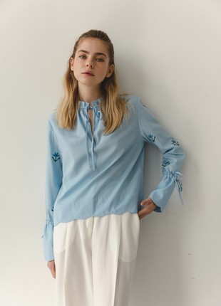 Blue Shirt "VOLOSHKY"