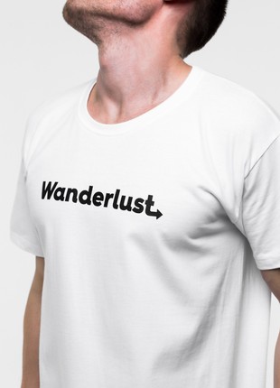 T-shirt Wanderlust white