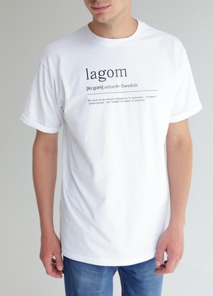 T-shirt Wanderlust oversize Lagom