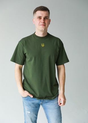 KhakiT-shirt for men "Trident"