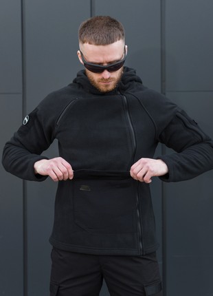 BEZET STORM FLEECE SWEATER BLACK 80572 photo