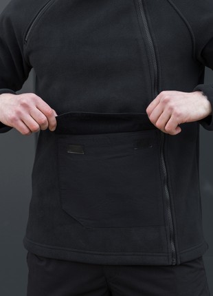 BEZET STORM FLEECE SWEATER BLACK 80579 photo