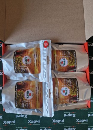100% Freeze-dried. Kapustnyak (Sauerkraut soup with pork pieces), Harchi tm. Set of 10 bag.7 photo