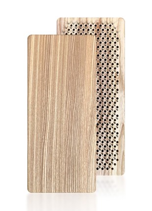 Oh! SADHU Board for Yoga from Natural Ash Wood for yoga practice meditation, step 10mm "Ashanti"