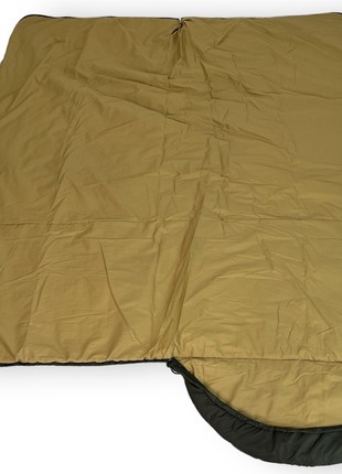 Large Army sleeping bag khaki (up to -2) sleeping bag for tourist expeditions and fishing3 photo