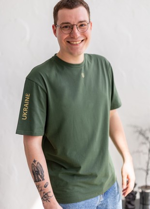 Cotton T-shirt with a print