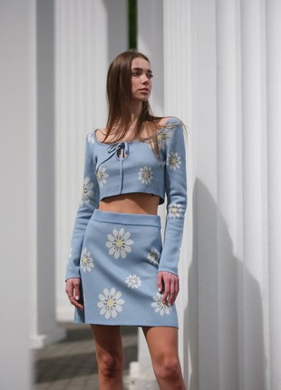 Knitted skirt "Daisy"