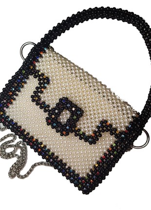 Handmade Bag of beads "Shine"1 photo