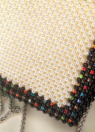 Handmade Bag of beads "Shine"3 photo