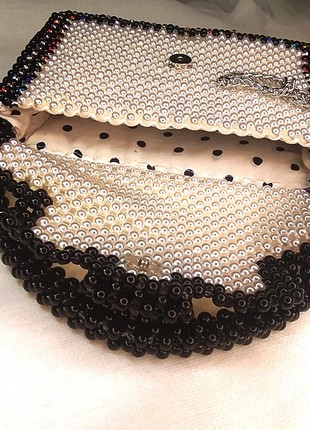 Handmade Bag of beads "Shine"4 photo