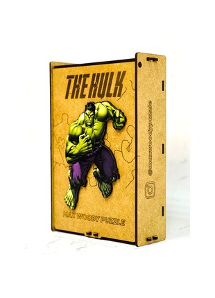 Wooden Jigsaw Puzzle "The Hulk" A4 Size 51 pcs