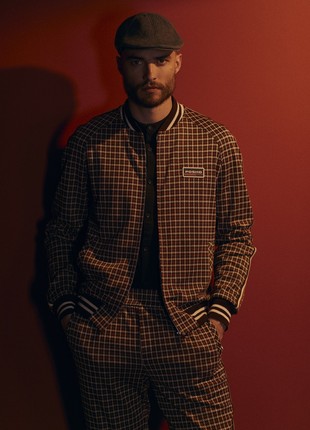 Brown Joggers in British Checks1 photo