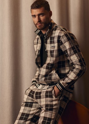 Brown Joggers in British Checks1 photo