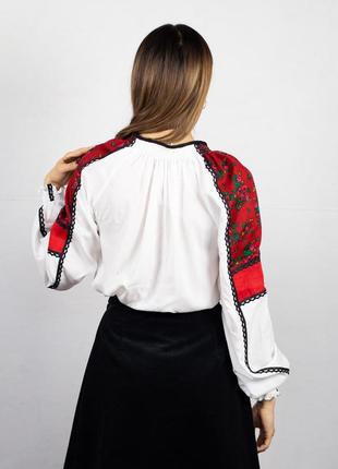 Women's embroidered shirt scarf2 photo