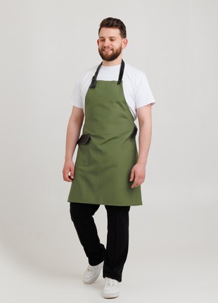 Apron jackson teflon grey1 photo