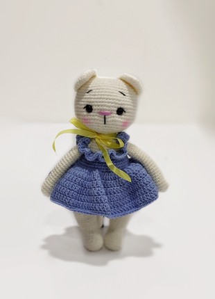 Cat baby girl toy, Newborn baby gift, Baby shower cute present, Expecting parents gift