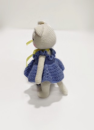Cat baby girl toy, Newborn baby gift, Baby shower cute present, Expecting parents gift2 photo