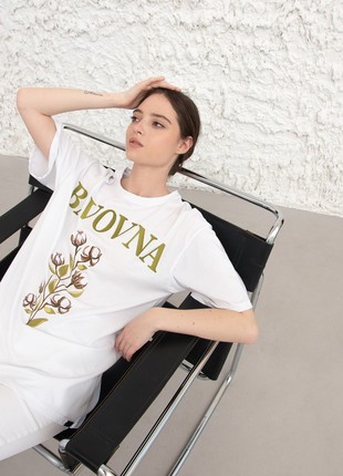 embroidered T-Shirt "Bavovna"2 photo