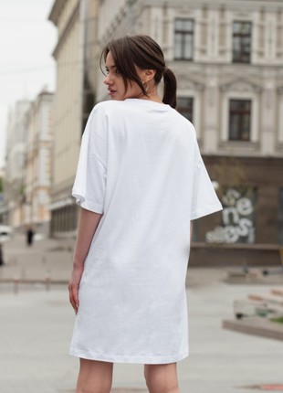 Embroidered long T-Shirt "The Three of life"2 photo