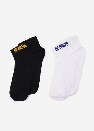 BRAVERY ORIGINAL Black-White Socks Pack