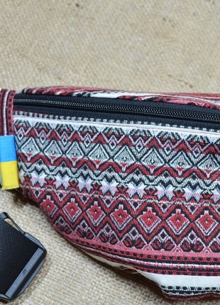 Women's belt bag-banana "Chichka mala" ethnic style.8 photo