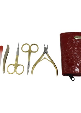 Manicure set "Red lacquer" 77109A