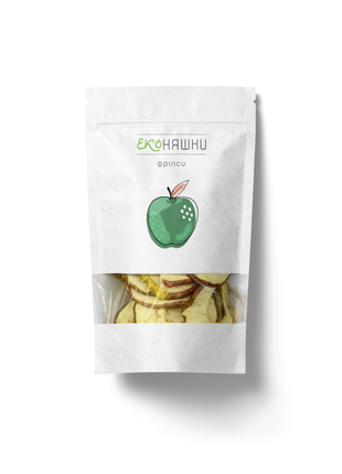 Organic Apple Chips Eco Nicy - 500 grams, Without Sugar (Pack of 10)