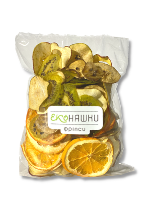 Organic Fruit Chips Eco Nicy - 1 kg, Without Sugar (Pack of 10)