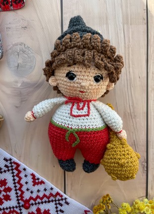 Ukrainian crochet doll, Ukrainian Cossack