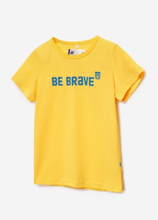 BRAVERY ORIGINAL Yellow Kids T-shirt1 photo