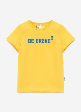 BRAVERY ORIGINAL Yellow Kids T-shirt2 photo