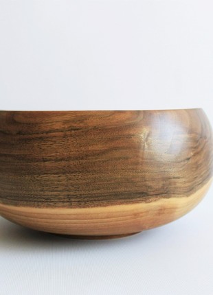 Large wooden salad bowl8 photo