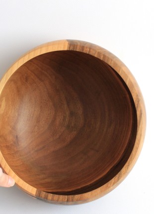 Large wooden salad bowl6 photo
