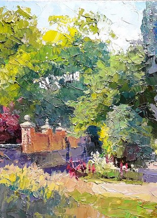 Oil painting June afternoon Serdyuk Boris Petrovich nSerb804