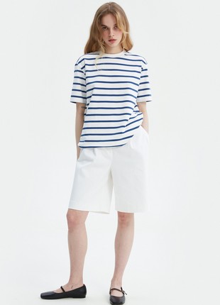 Striped cotton T-shirt2 photo