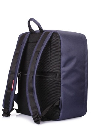 The backpack for carry-on luggage POOLPARTY Airport airport-darkblue 40 x 30 x 20 cm Wizz Air darkblue3 photo