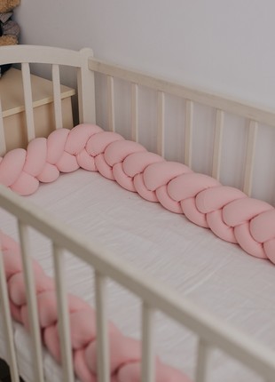 Braided crib bumper Full EU - 360cm2 photo