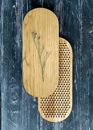 Oh! SADHU Board from 100% Oak Wood for Yoga Practice Meditation, Prana Oval