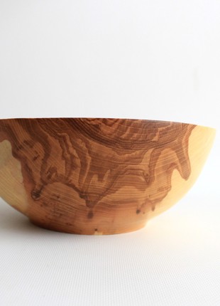 wooden fruit bowl, salad dinnerware handmade, bread serving plate8 photo