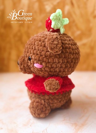 Plush toy bear strawberry3 photo