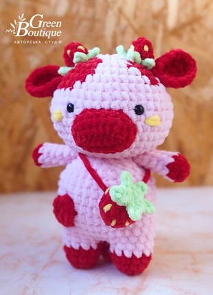 Plush toy  the Strawberry Cow