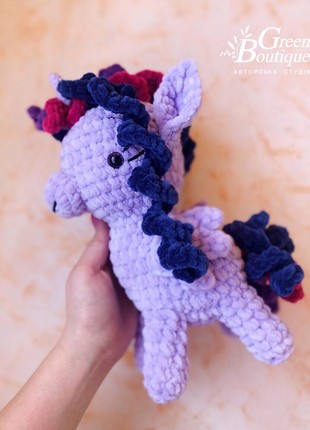 Plush toy Purple Unicorn5 photo