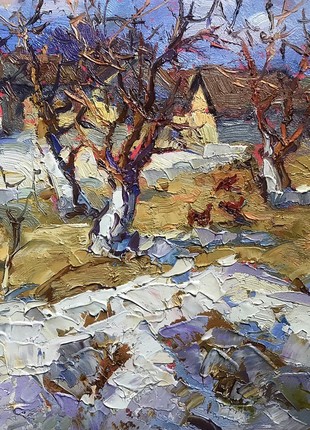 Oil painting March day Kalenyuk Oksana nKalen1015