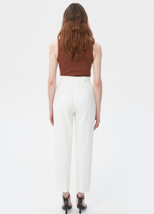 Milky skinny trousers3 photo
