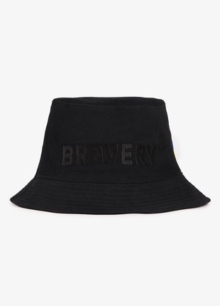 BRAVERY IS IN OUR DNA Black Bucket Hat