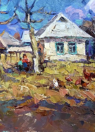 Oil painting Spring Kalenyuk Oksana nKalen1016