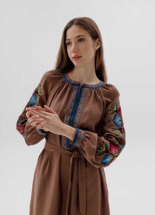 Women's embroidered dress "Kseniya"