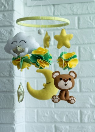 Bear baby mobile3 photo