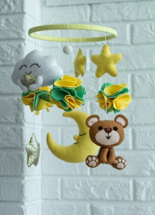 Bear baby mobile6 photo