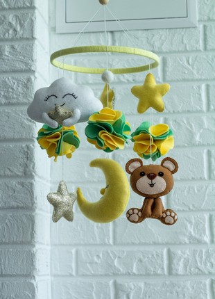 Bear baby mobile4 photo
